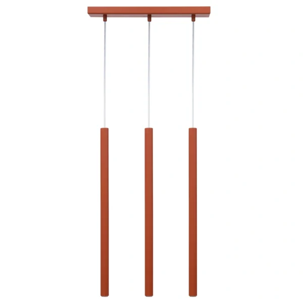 Lampa wisząca minimalistyczna SOPEL 3 prosty ceglany, 3 × G9 – Sigma Lighting 41451
