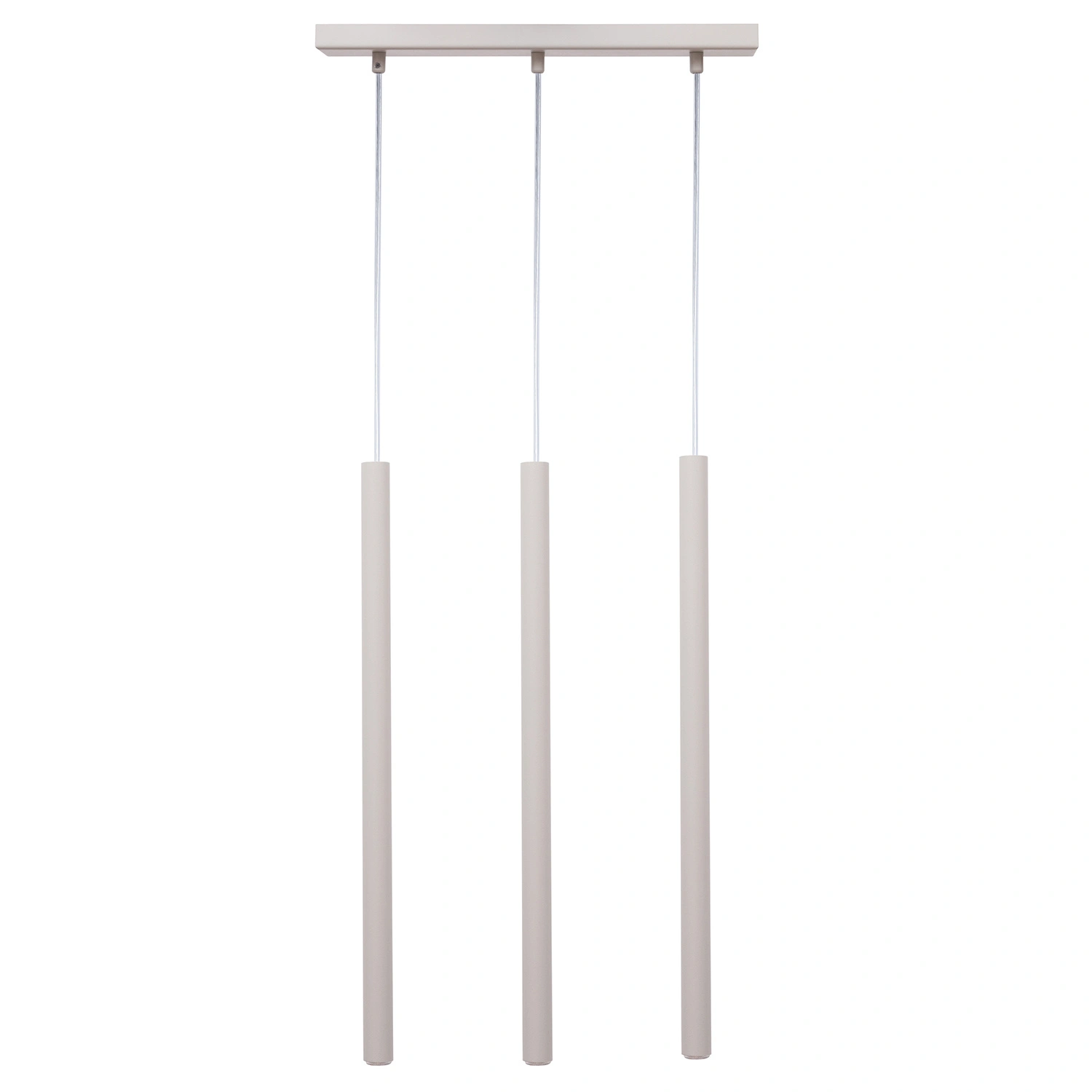Lampa wisząca minimalistyczna SOPEL 3 prosty szary beż, 3 × G9 – Sigma Lighting 41452