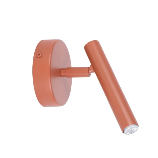 Kinkiet minimalistyczny SOPEL ceglany, 1 × G9 – Sigma Lighting 41202