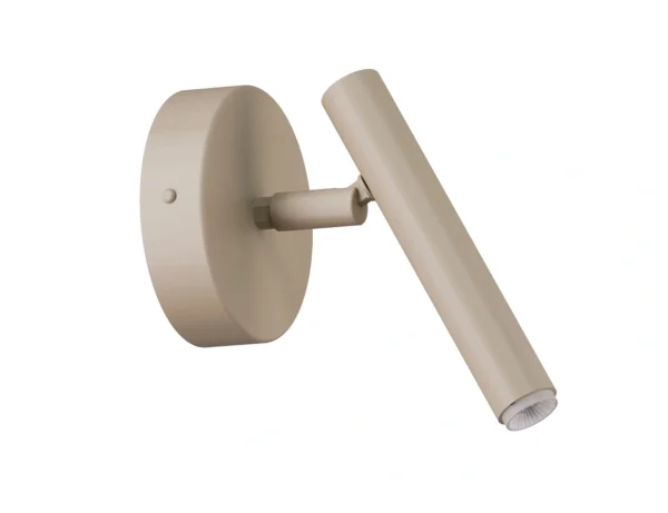 Kinkiet minimalistyczny SOPEL ciepły beż, 1 × G9 – Sigma Lighting 41522