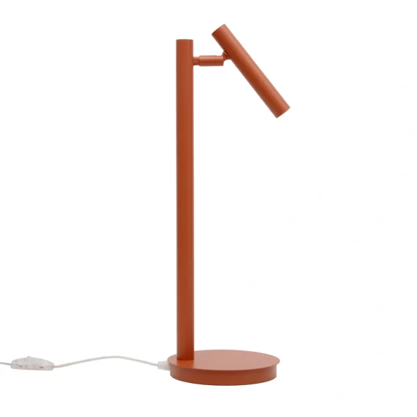 Lampa stołowa minimalistyczna SOPEL ceglany, 1 × G9 – Sigma Lighting 41475