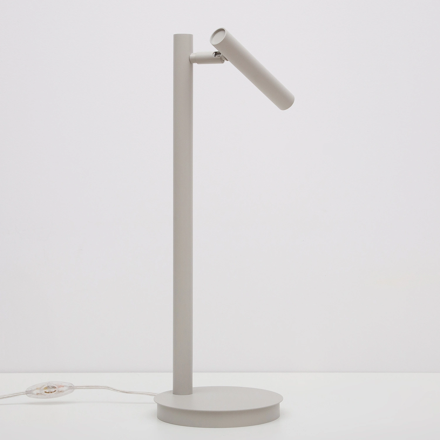 Lampa stołowa minimalistyczna SOPEL szary beż, 1 × G9 – Sigma Lighting 41476 - obrazek 3