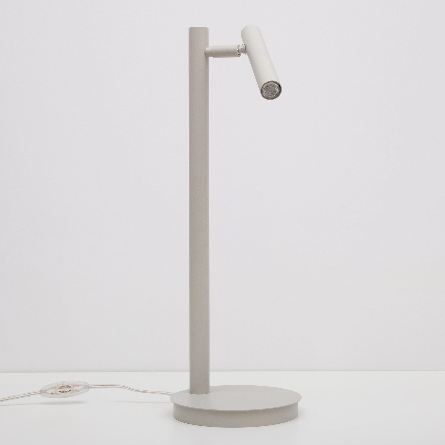 Lampa stołowa minimalistyczna SOPEL szary beż, 1 × G9 – Sigma Lighting 41476 - obrazek 4