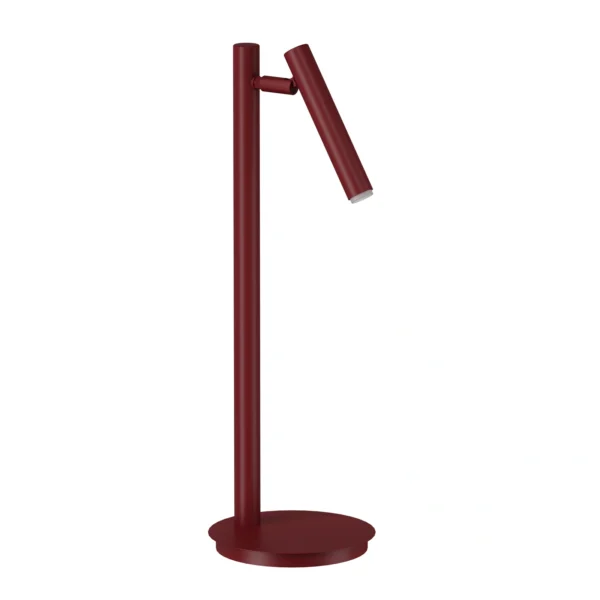 Lampa stołowa minimalistyczna SOPEL bordowy, 1 × G9 – Sigma Lighting 41835