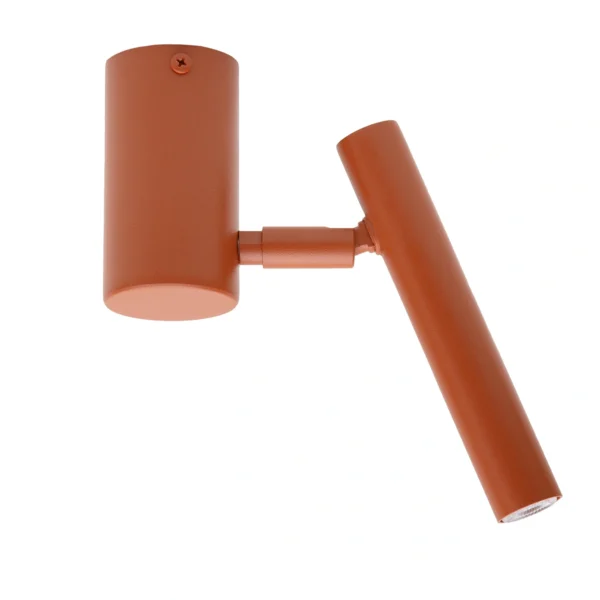 Spot sufitowy minimalistyczny SOPEL 1 krótki ceglany, 1 × G9 – Sigma Lighting 41467