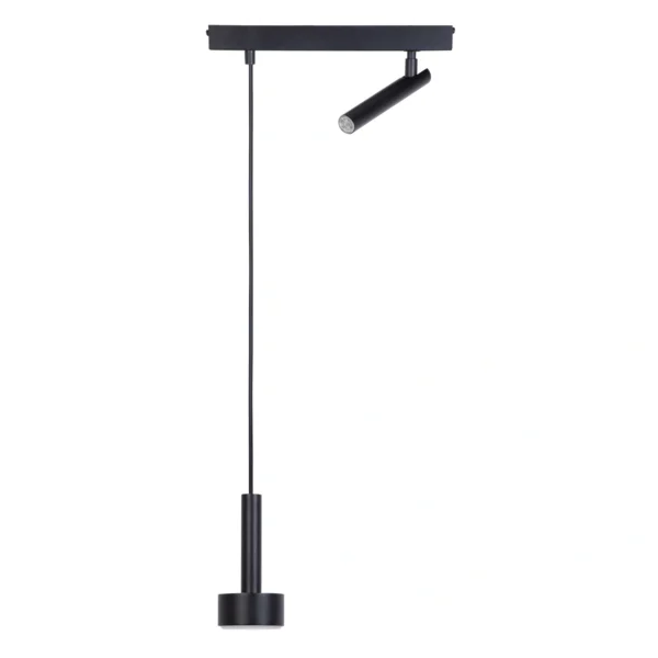 Lampa wisząca minimalistyczna STAMP 1 + 1 czarny, 2 × GX53 – Sigma Lighting 41245