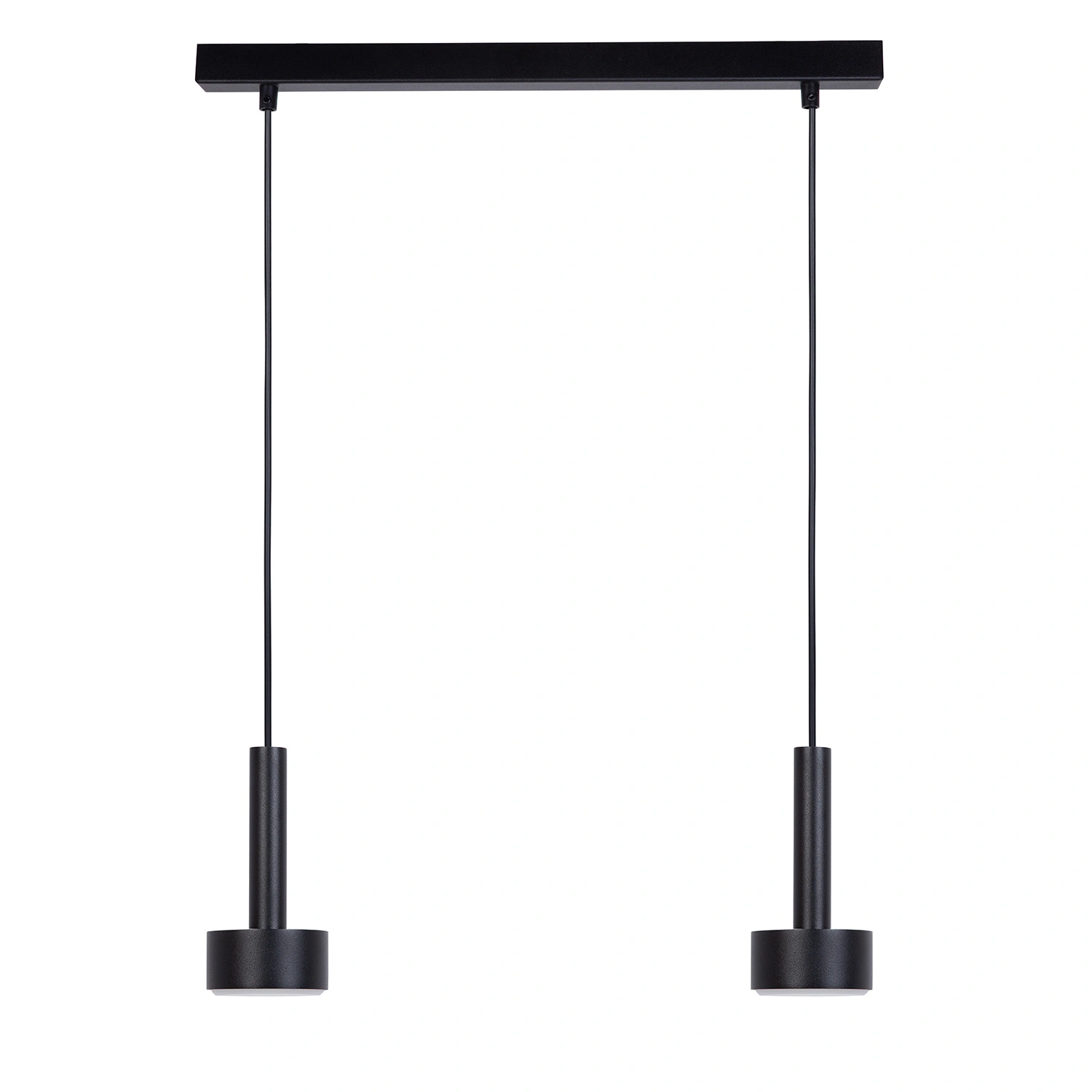 Lampa wisząca minimalistyczna STAMP 2 czarny, 2 × GX53 – Sigma Lighting 41243