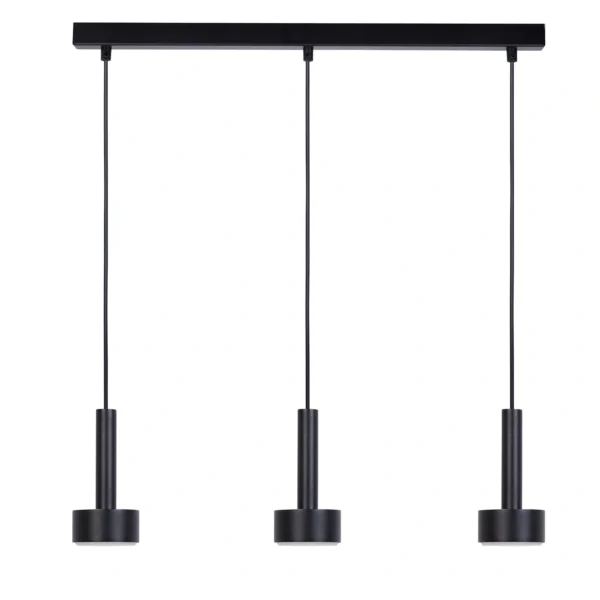 Lampa wisząca minimalistyczna STAMP 3 czarny, 3 × GX53 – Sigma Lighting 41244