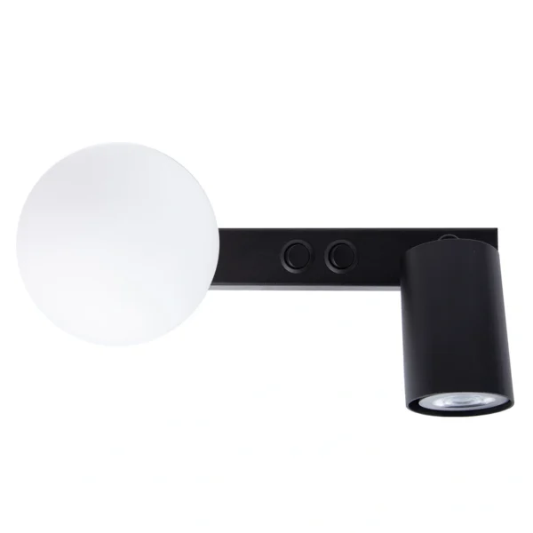 Kinkiet nowoczesny TAVIRA czarny 1+1, 2 × G9 – Sigma Lighting 41259
