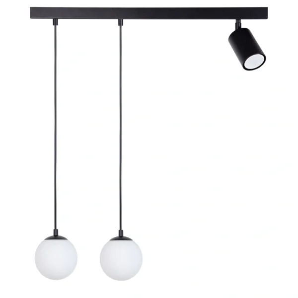 Lampa wisząca nowoczesna TAVIRA czarny 2+1, 3 × G9 – Sigma Lighting 41263