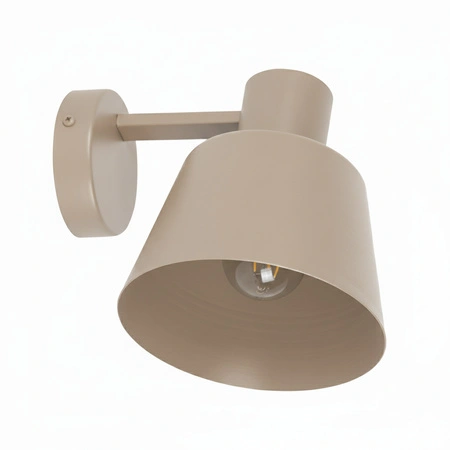 Kinkiet skandynawski DUNKA ciepły beż, 1 × E27 – Sigma Lighting 41542