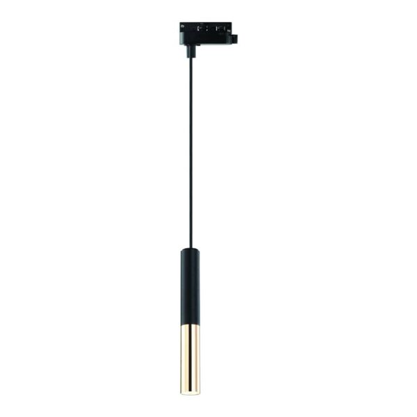 Lampa wisząca szynowa 1F SLIMI S OR83101, czarna / złota, 1×G9 – Open Design Highlights