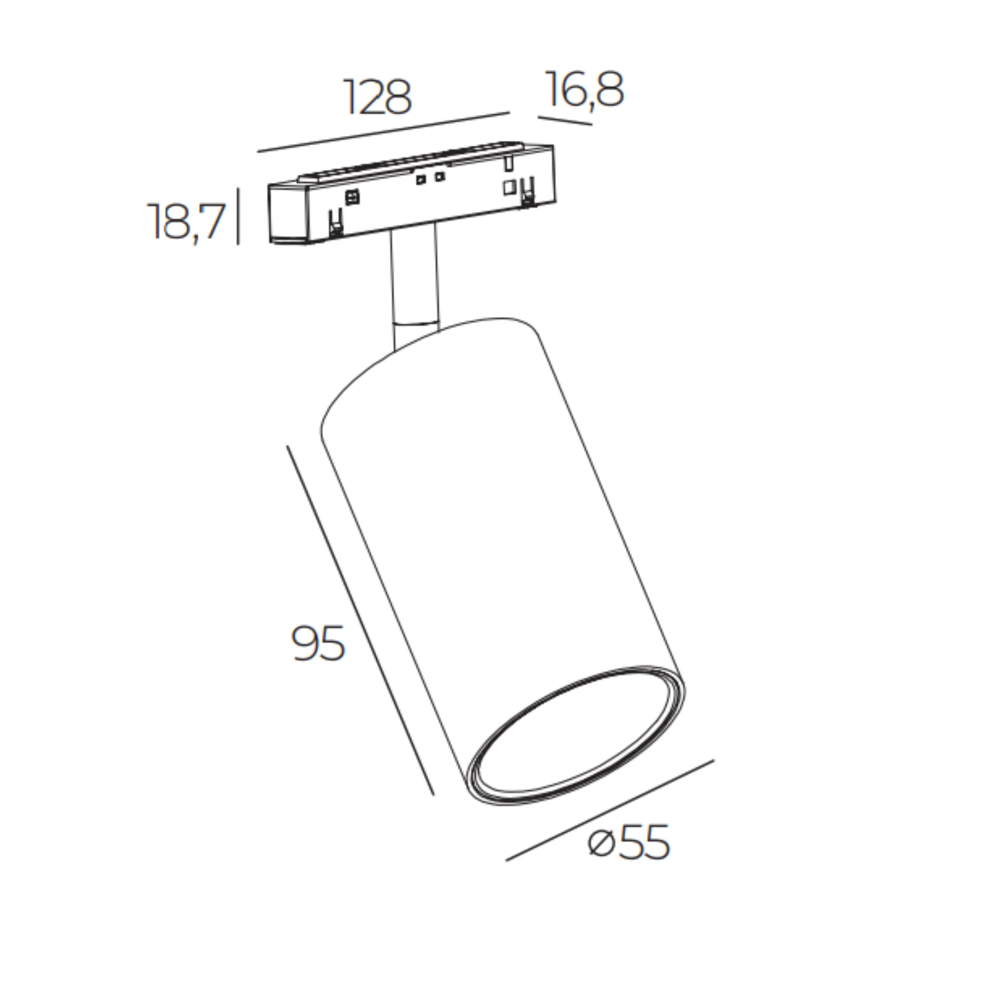 Reflektor magnetyczny MAGNET LINE ALFER Smart TLV-02-15TU, czarny, LED 15 W, 2700–6000 K, Zigbee – Yaskr - obrazek 9