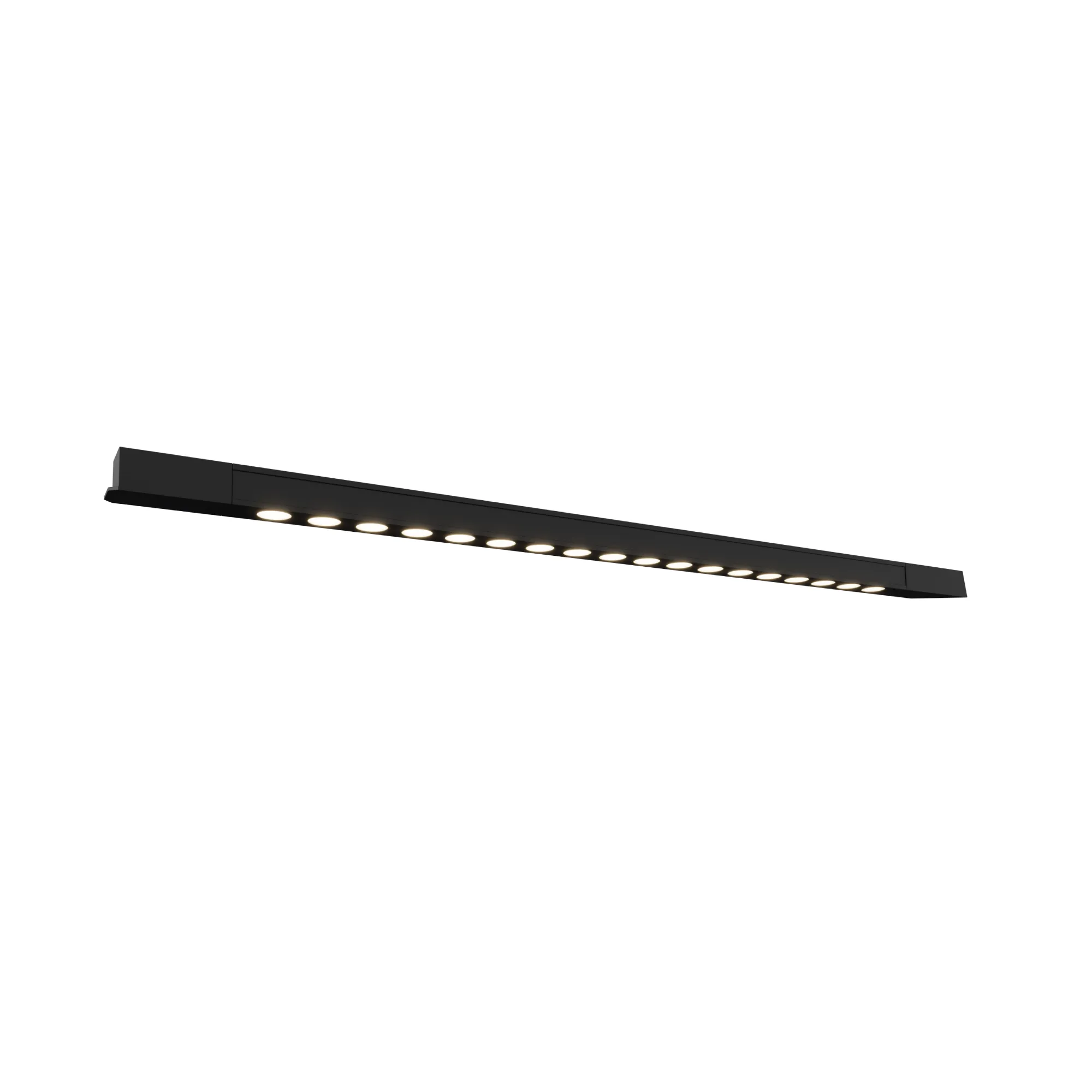 Oprawa liniowa punktowa magnetyczna MAGNET LINE SLIM STIP Smart TLV-13-18TU, czarna, LED 18 W, 2700–6000 K, Zigbee – Yaskr