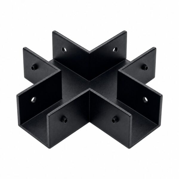 Osłona łącznika do szyn TRACK IP65 X AZ7419, czarna – AZzardo