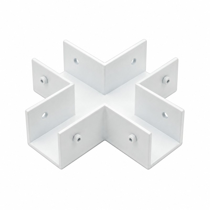 Osłona łącznika do szyn TRACK IP65 X AZ7420, biała – AZzardo